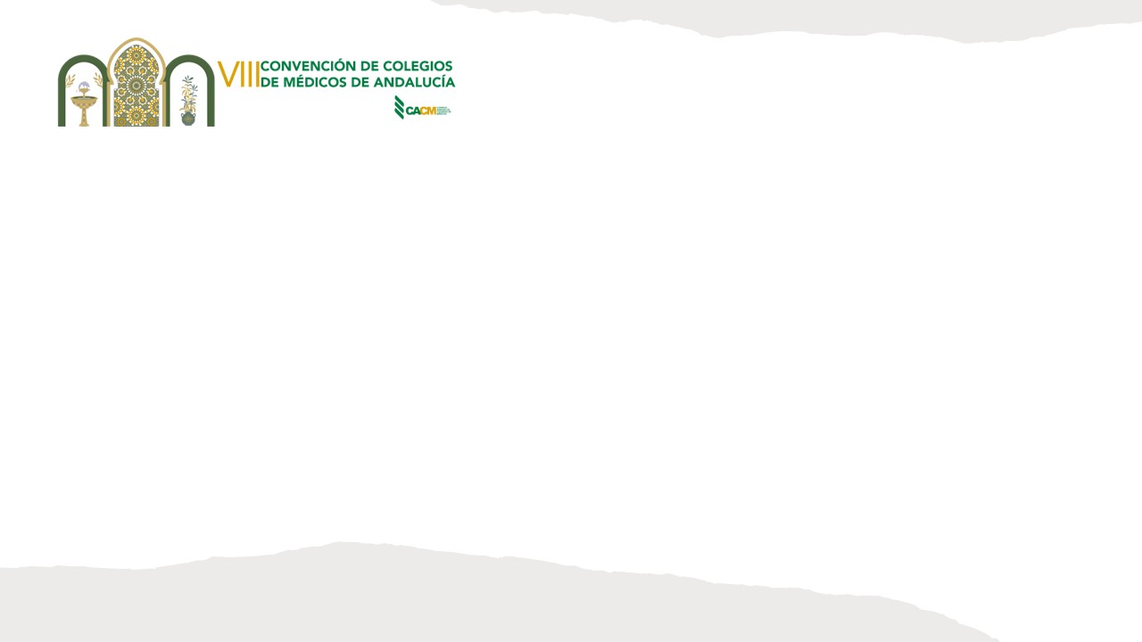 VIII CONVENCIÓN DE COLEGIOS DE MÉDICOS DE ANDALUCÍA 2023 - Plantilla